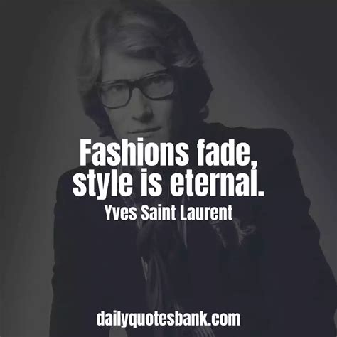 yves st laurent fashion quotes